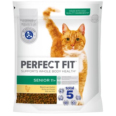 Perfect Fit Senior 11+ reich an Huhn