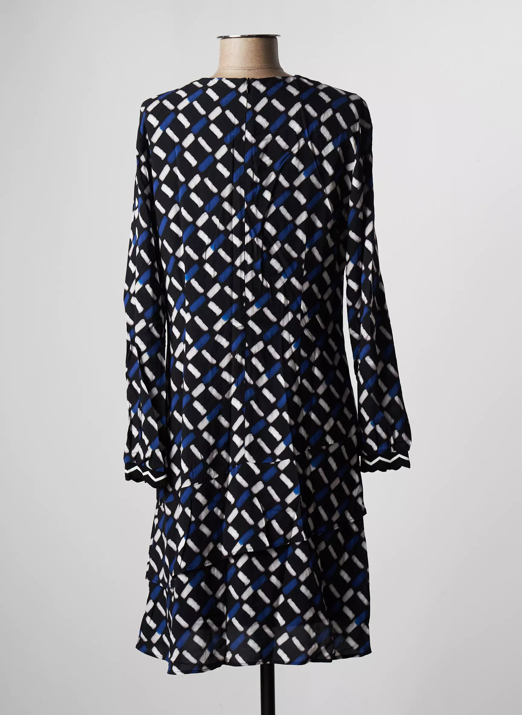 Pause Cafe Robes Mi Longues Femme couleur noir