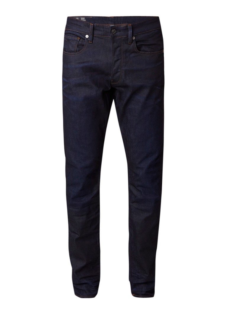 G-Star RAW 3301 Traperice s visokim strukom i uskim krojem s rastezljivim materijalom