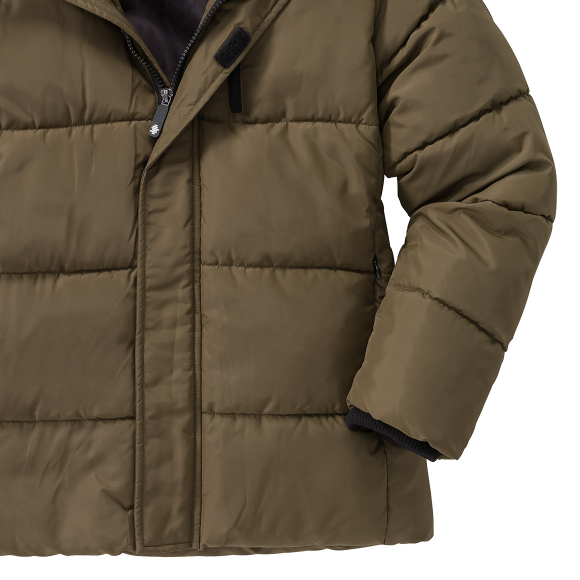 Jungen Steppjacke mit abnehmbarer Kapuze