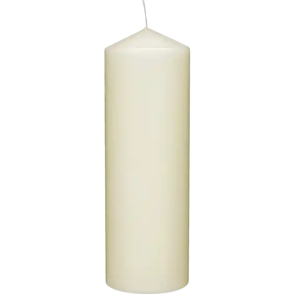 Stumpenkerze 270 / 90 mm champagner