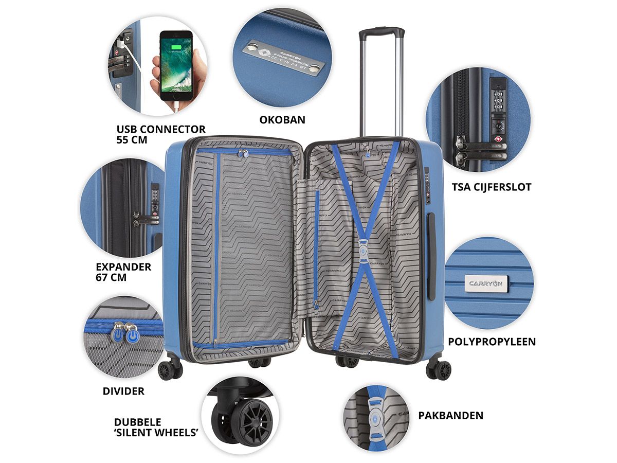 CarryOn Transport 3-teiliges Kofferset