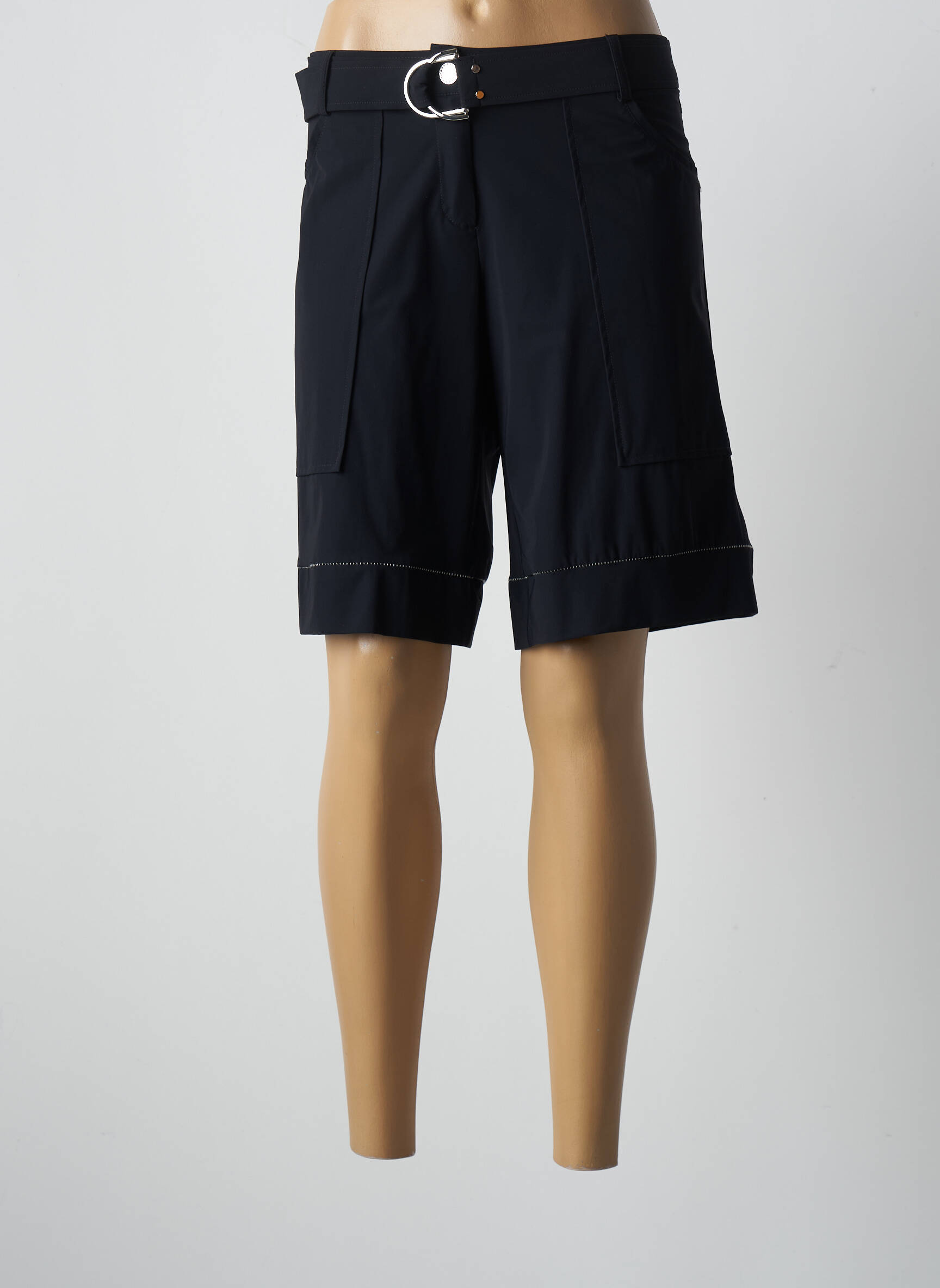 Mc Planet Bermudas Femme couleur noir