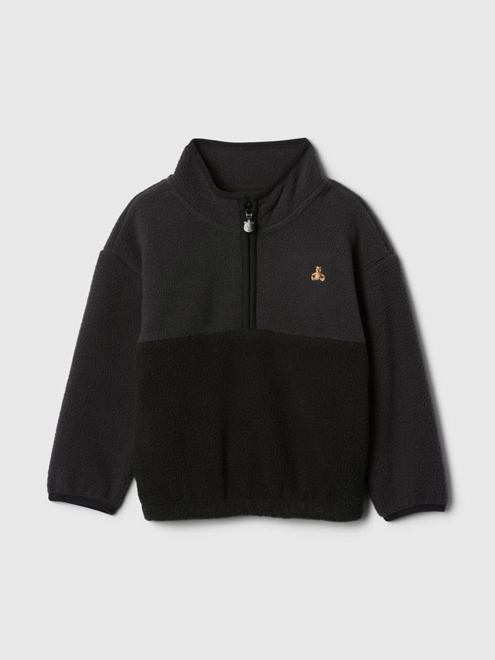 GAP Fleecepullover in Schwarz günstig kaufen