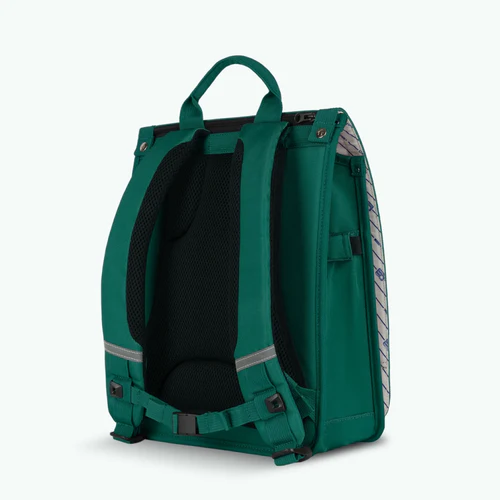 Discover Large Glencoe Dark Green Schoolbag