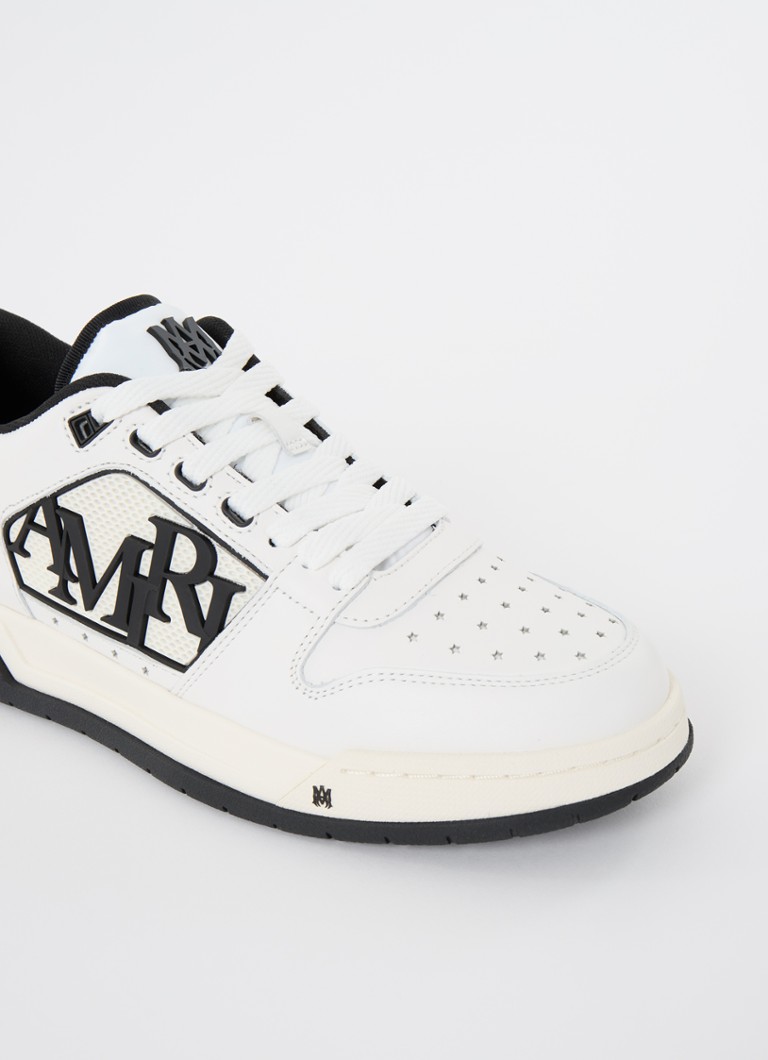 Skórzane trampki AMIRI z logo