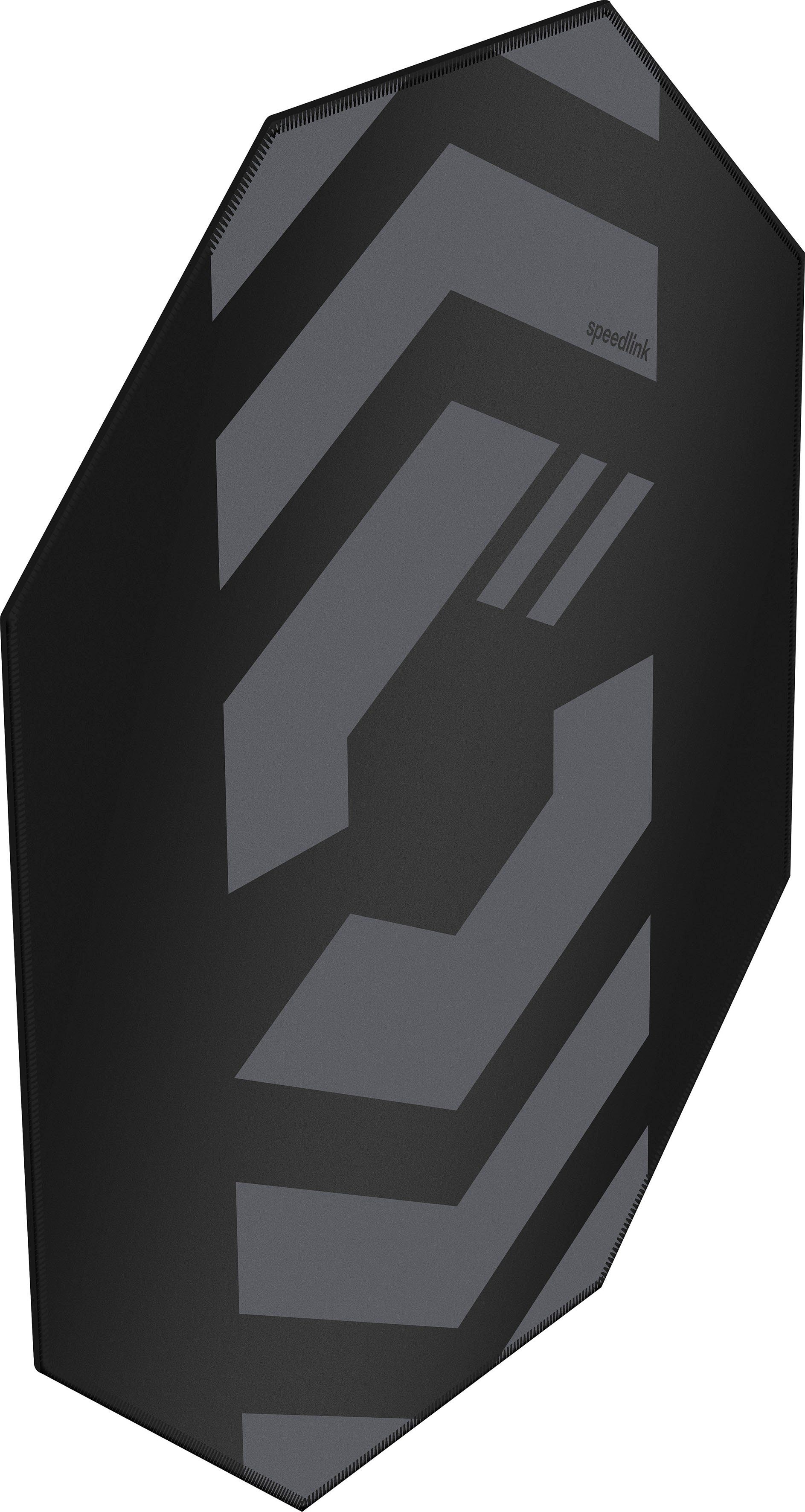 Speedlink Bodenschutzmatte GROUNID OCTA Floorpad Gaming-Stuhl-Unterlage, 120 x 100 x 0,3 cm