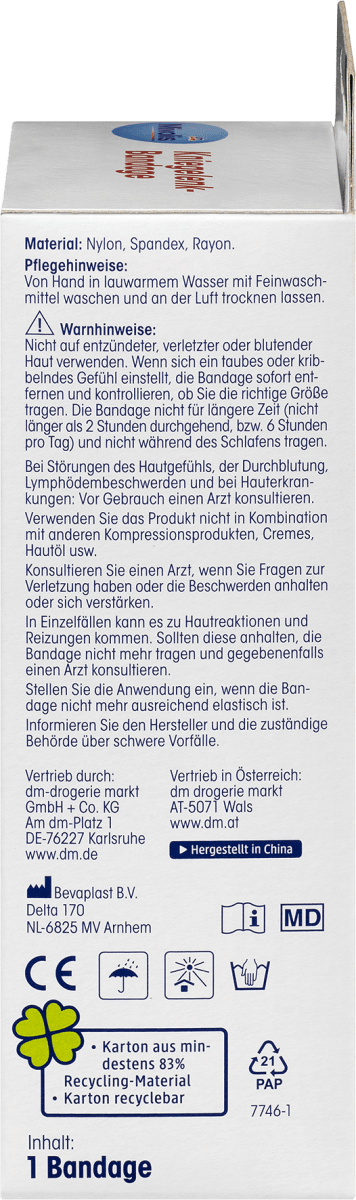 Kniegelenk-Bandage L, 1 St