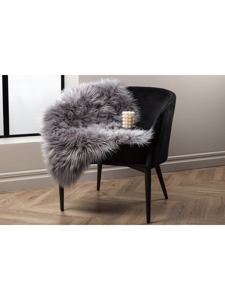 ebuy24 Lammfell Katy Grau 60 x 90 cm günstig kaufen onesize