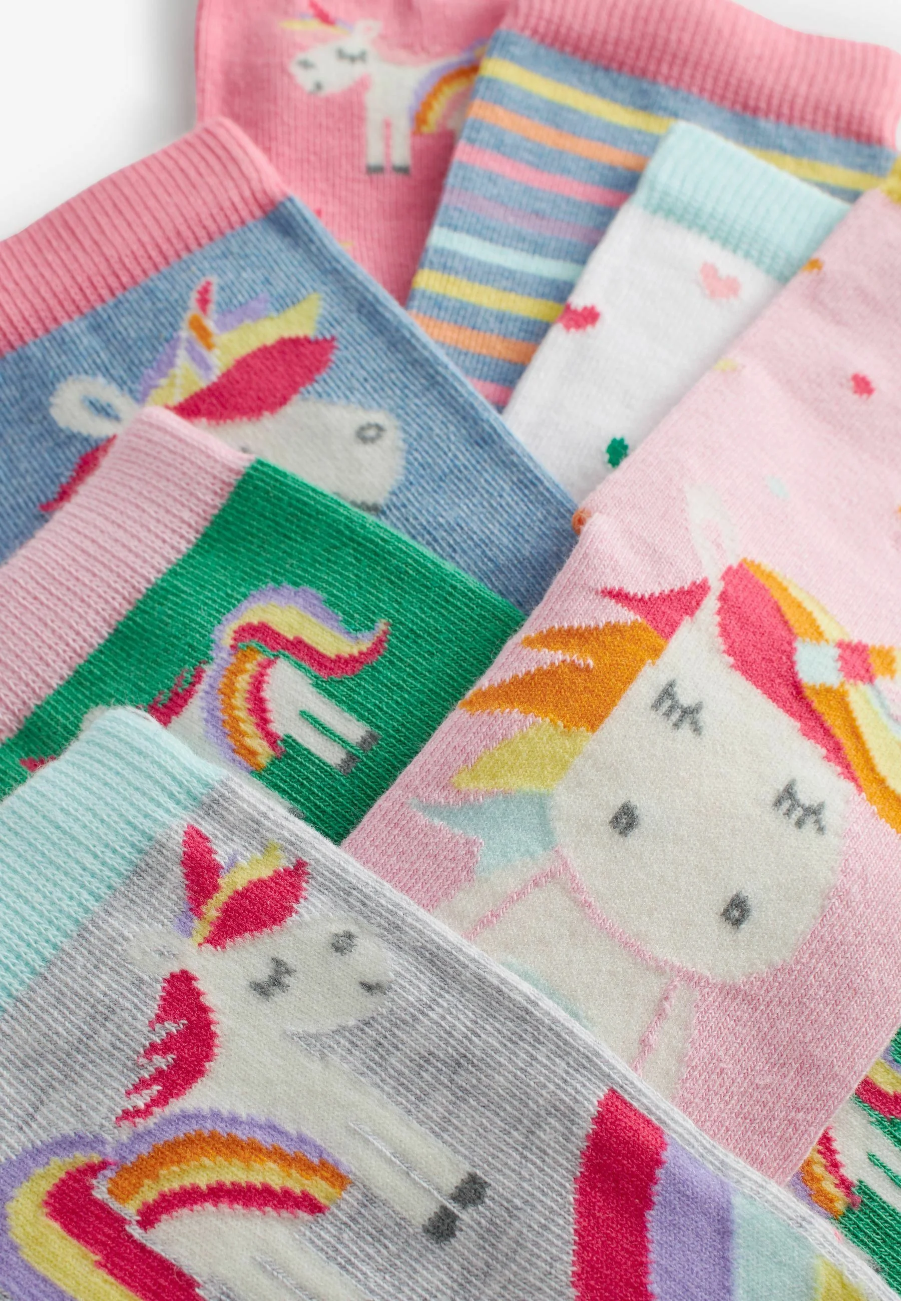 Siguiente RICH UNICORN 7 PACK - Calcetines