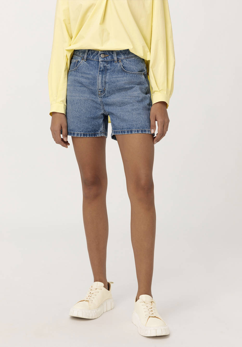 Jeansshorts Hanna Mom Fit aus Bio-Denim