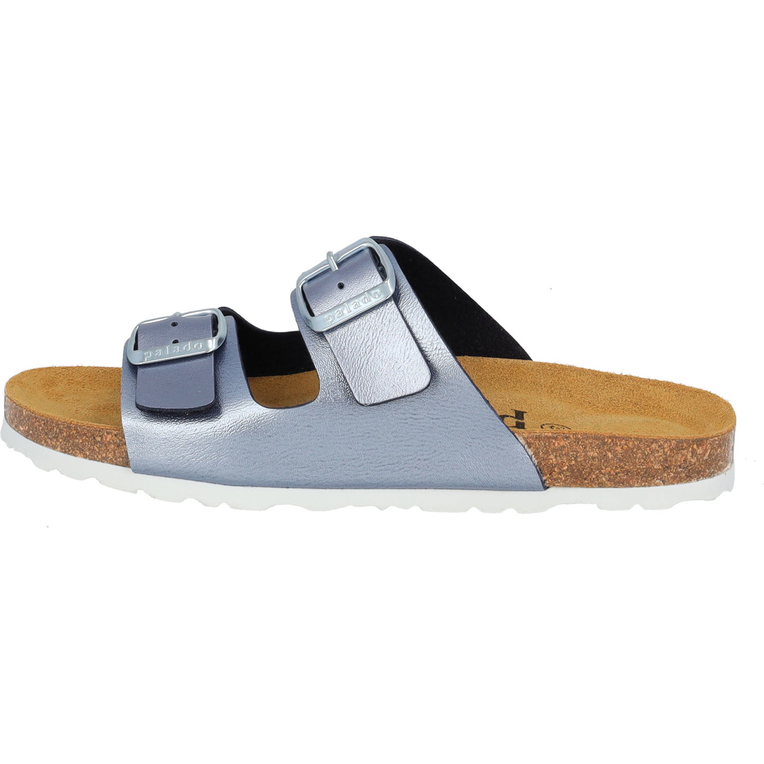 Palado Kids Korfu G Metallic, Pantoletten, Kinder, Blau
