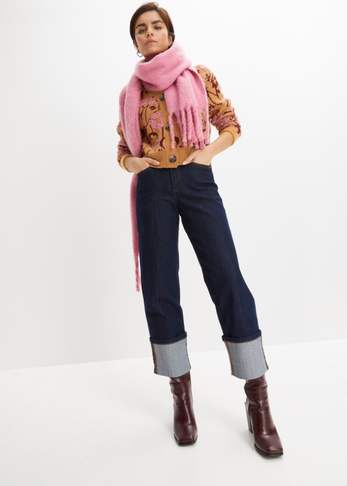Jeans mit Umschlag