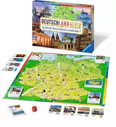 Deutschlandreise - Spiel ab 8 Jahren