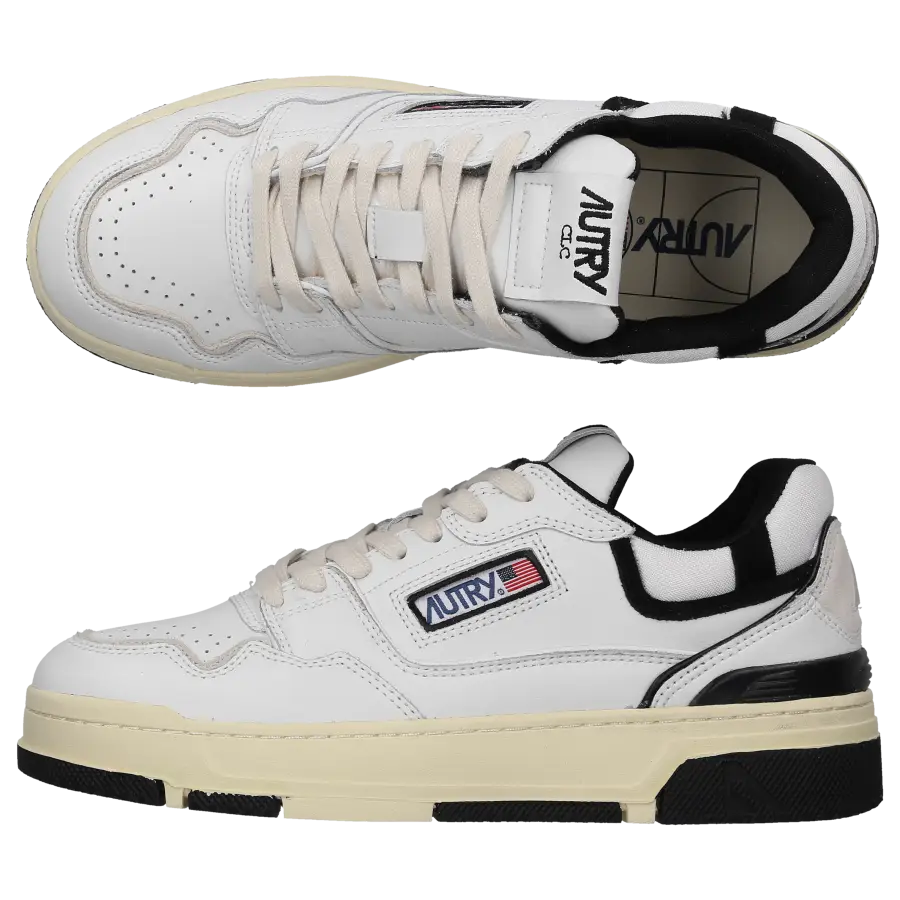 Autry - Sneaker low CLC Kalbsleder - weiß