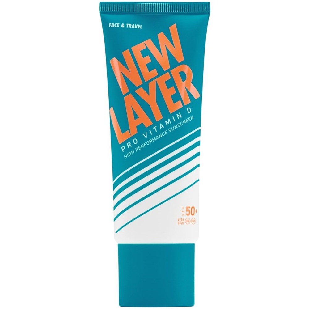 NEW LAYER High Performance Face & Travel Pro Vitamin D Sunscreen SPF 50+ Baume solaire
