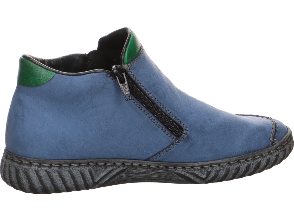 RIEKER Stiefeletten blau