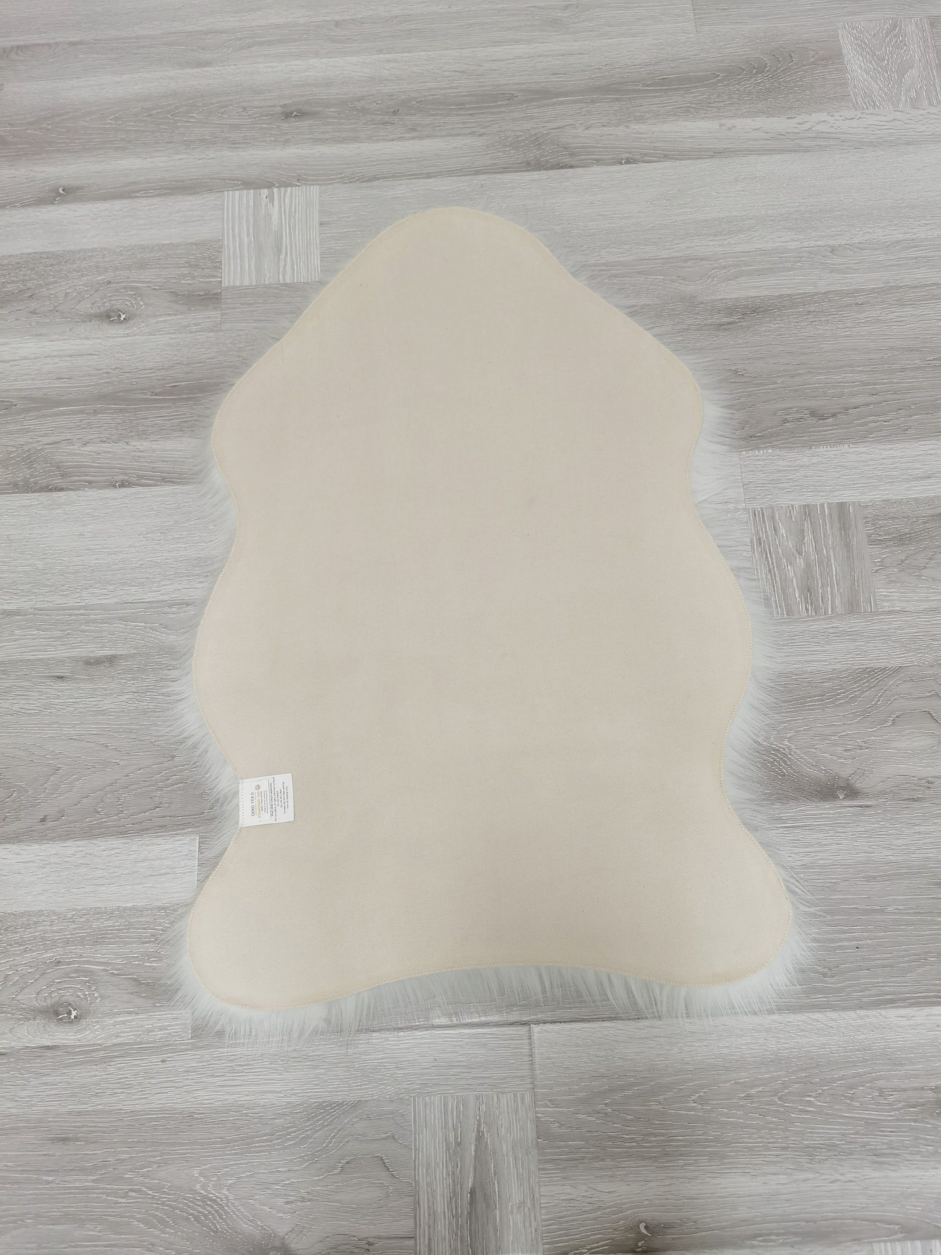 Fellteppich Hochflor Teppich Für Schlafzimmer/Wohnzimmer, Weihnachtsdeko, Elegear, Schaffell-Optik, Höhe: 60 mm, 60*180cm