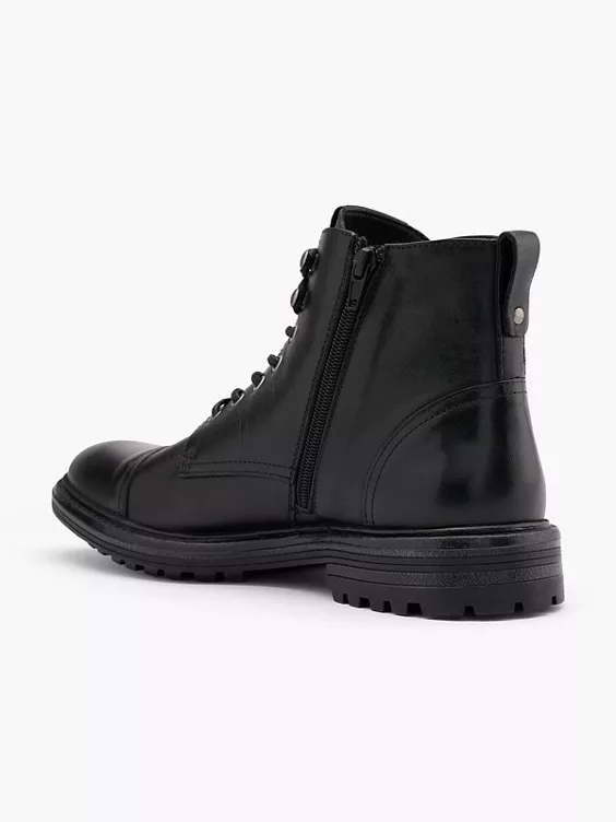 AM SHOE Leder Schnürboots