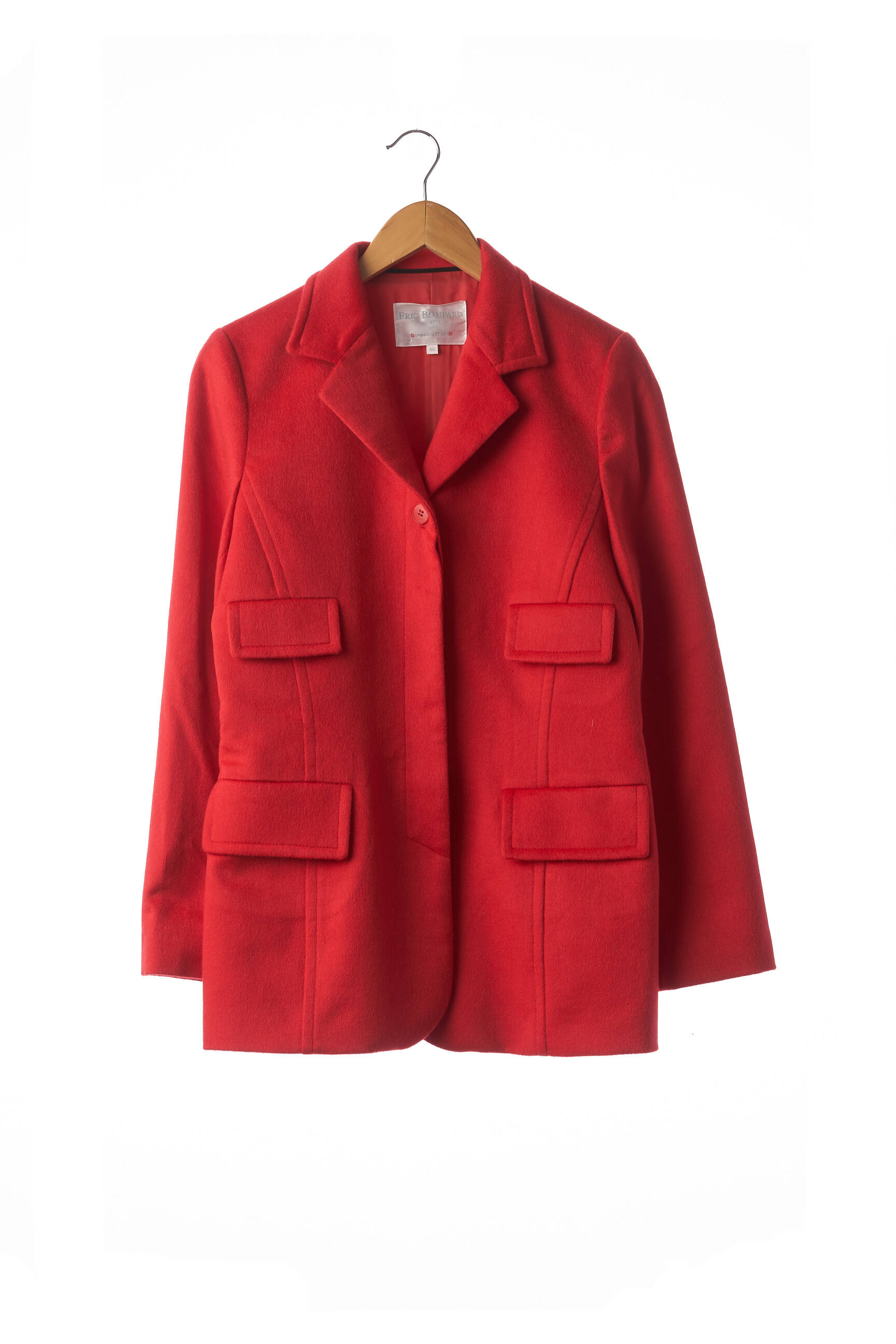 Eric Bompard Manteaux Courts Femme couleur rouge