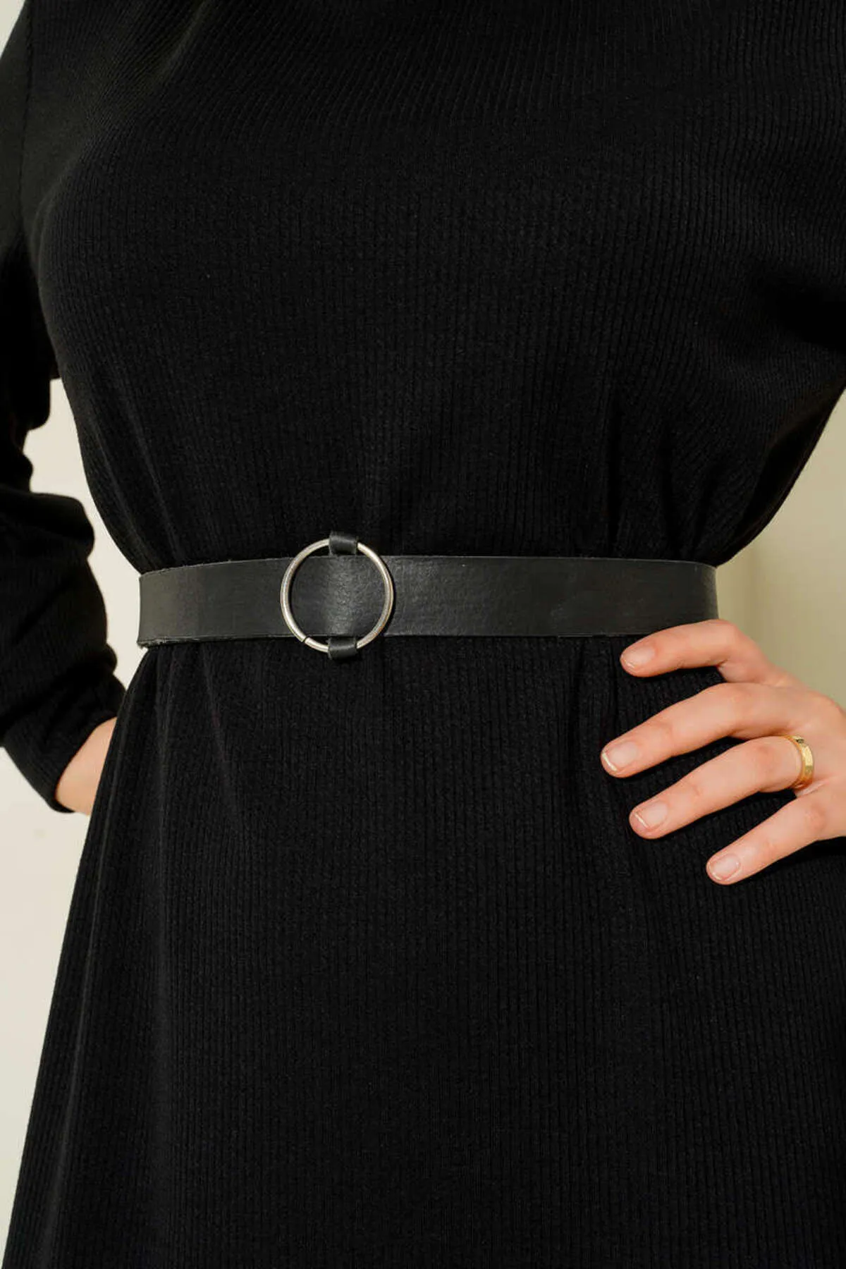 VOLT CLOTHİNG  Kleid - Schwarz - Basic