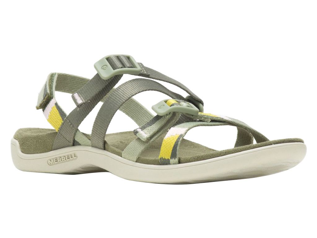 Merrell District 3 Backstrap Web Tea Damen Sandalen