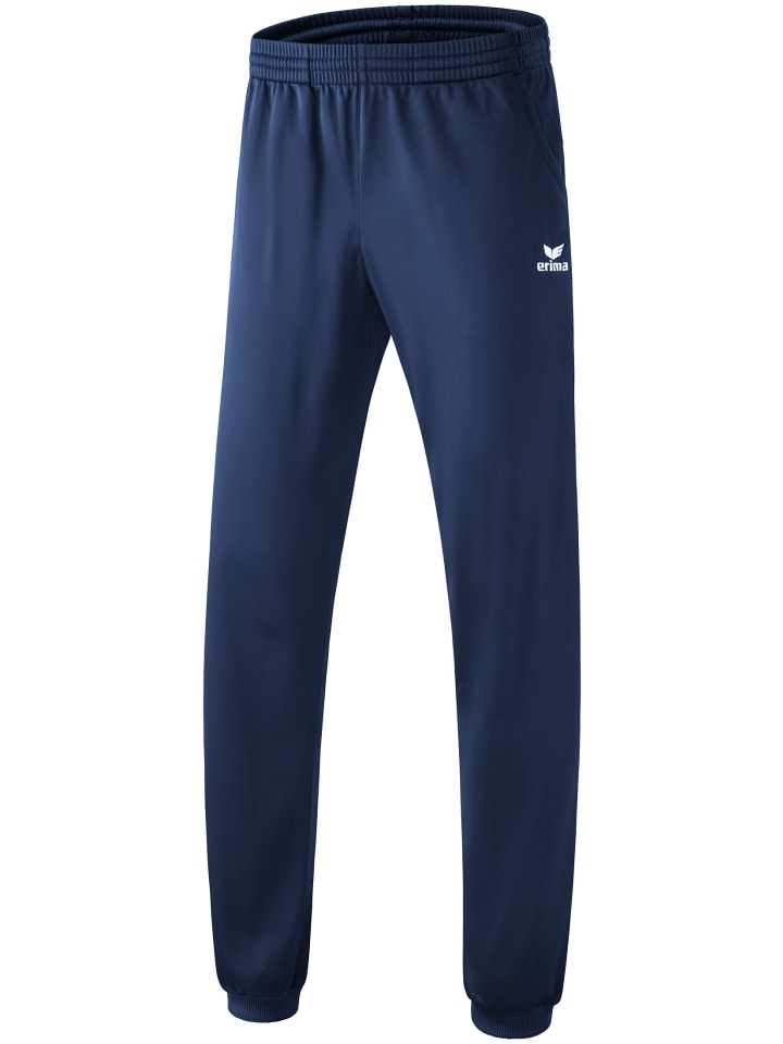 erima Polyester Trainingshose mit Buendchen in new navy günstig kaufen