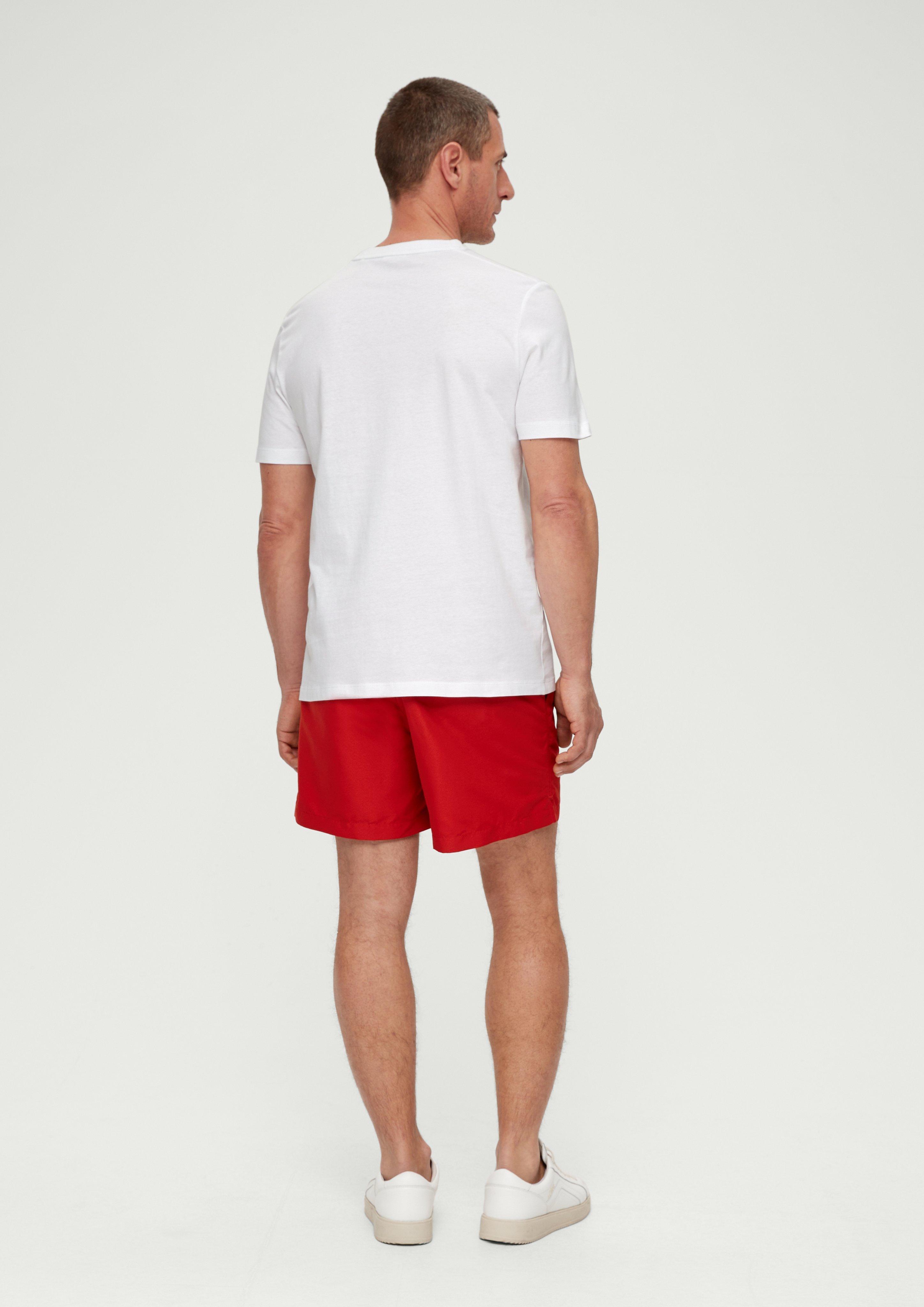Baumwollshirt mit Frontprint  2131368-01D1