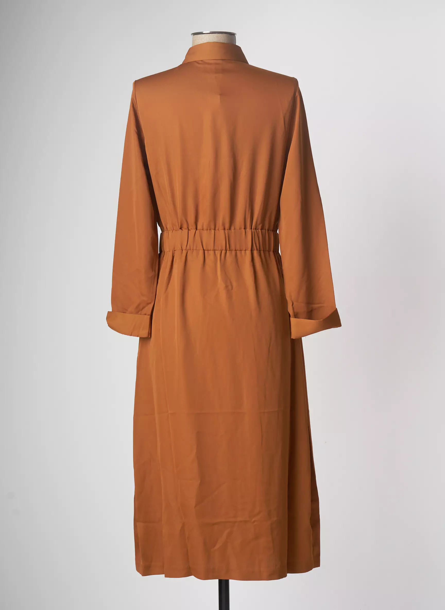 Y A S Robes Mi Longues Femme couleur orange