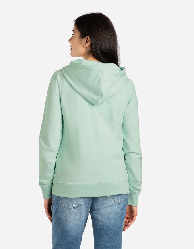 Sweatjacke - Kapuze mit Tunnelzug