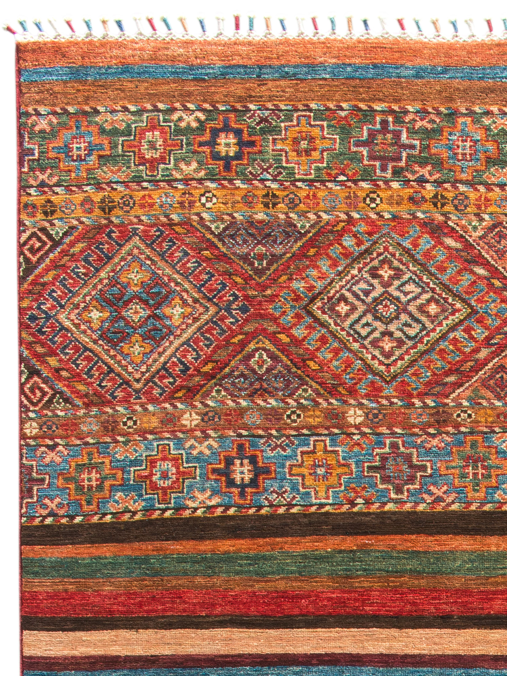 Chobi Schal ca. 251 x 304 cm, Unikat / Einzelstück