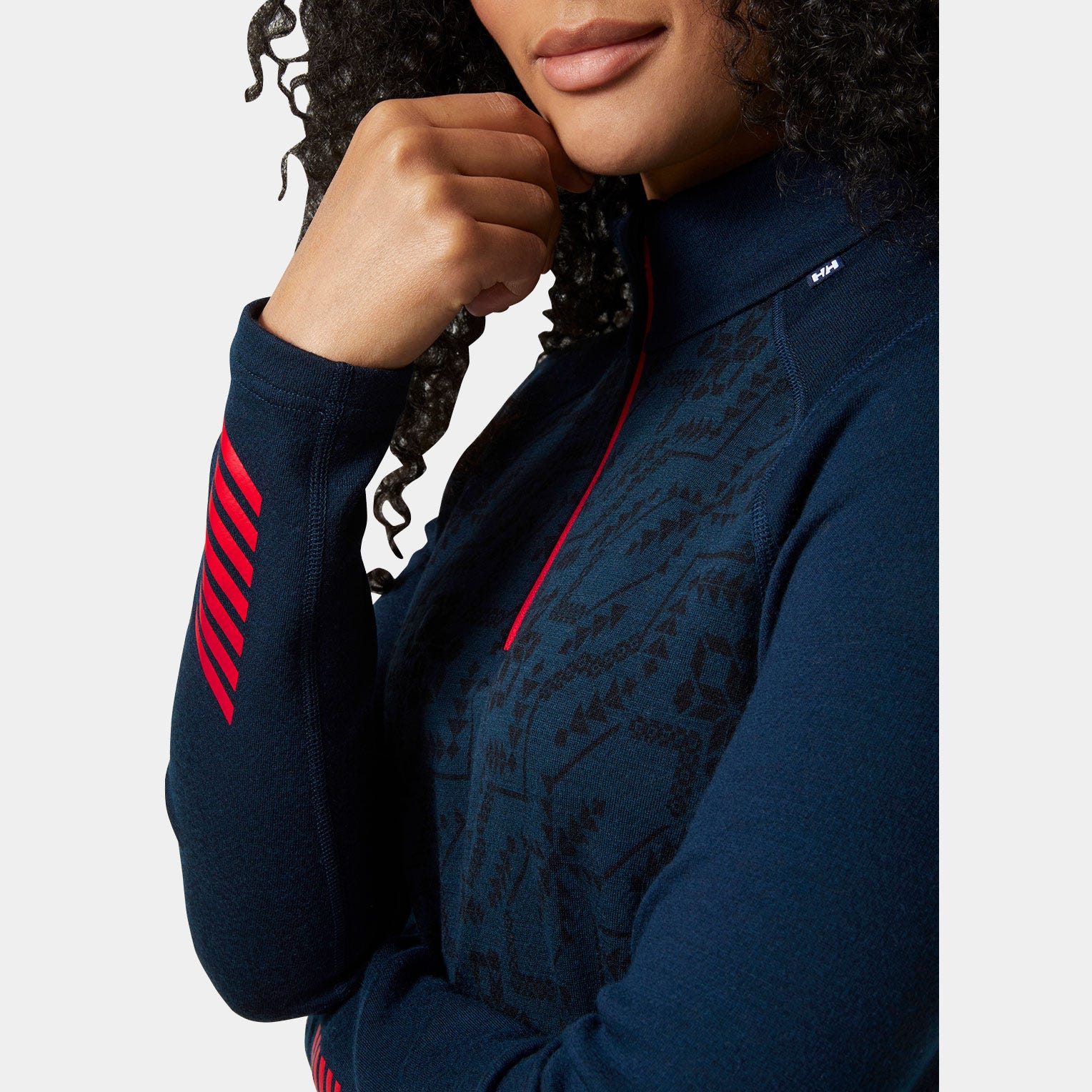 Women's LIFA® Merino Midweight 2-In-1 Graphic Half-Zip Base Layer