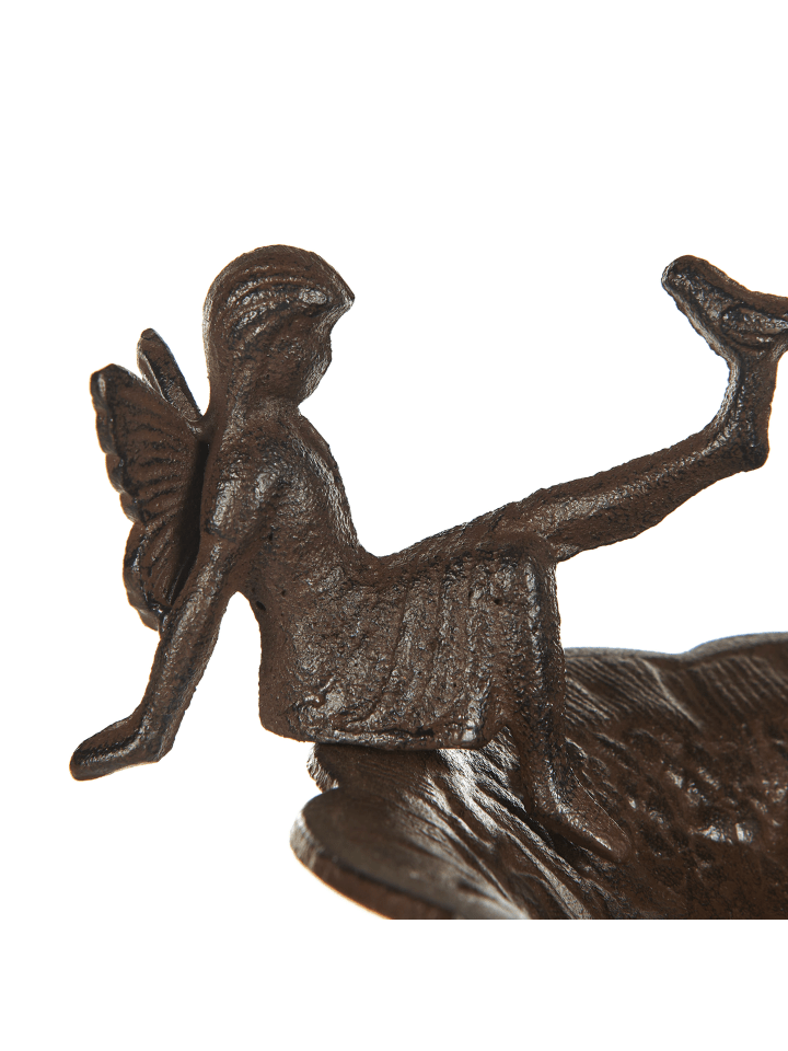 Beliani Vogelbrunnen LARK in Braun - (W) 24 x (H) 53 x (L) 24 cm günstig kaufen onesize
