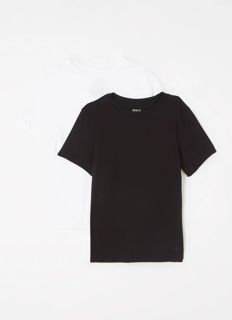 Ralph Lauren - Set de 2 tricouri cu guler rotund