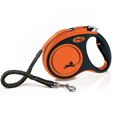 flexi Xtreme Gurt-Leine orange, 5 m