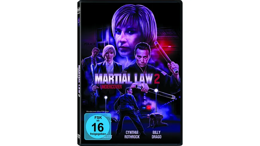 MARTIAL LAW 2 – Undercover - Limited Edition (DVD) Cover A - Uncut