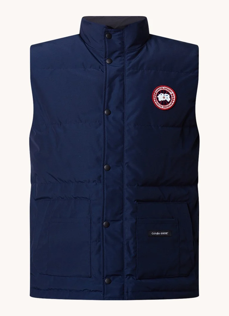 Canada Goose Freestyle polsterēts bodijs ar dūnu pildījumu un sānu kabatām