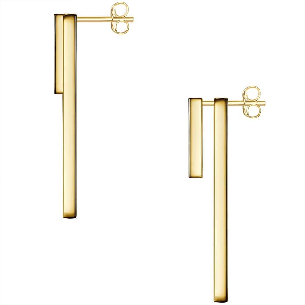 Glanzstücke München Boucles d'oreille en argent Argent sterling en Or jaune Boucles d'oreilles