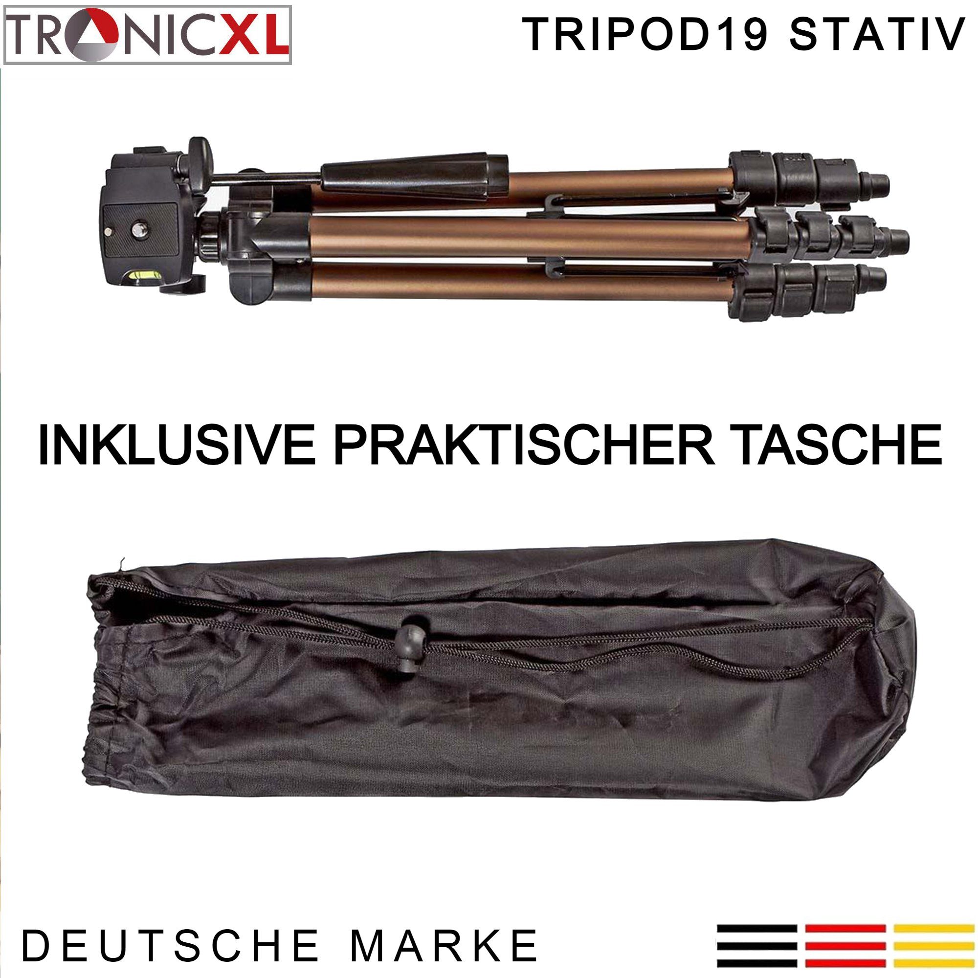 TronicXL TRIPOD 19 Stativ für Fernglas Spektiv Baader Nikon Bresser Vivid Fernglas