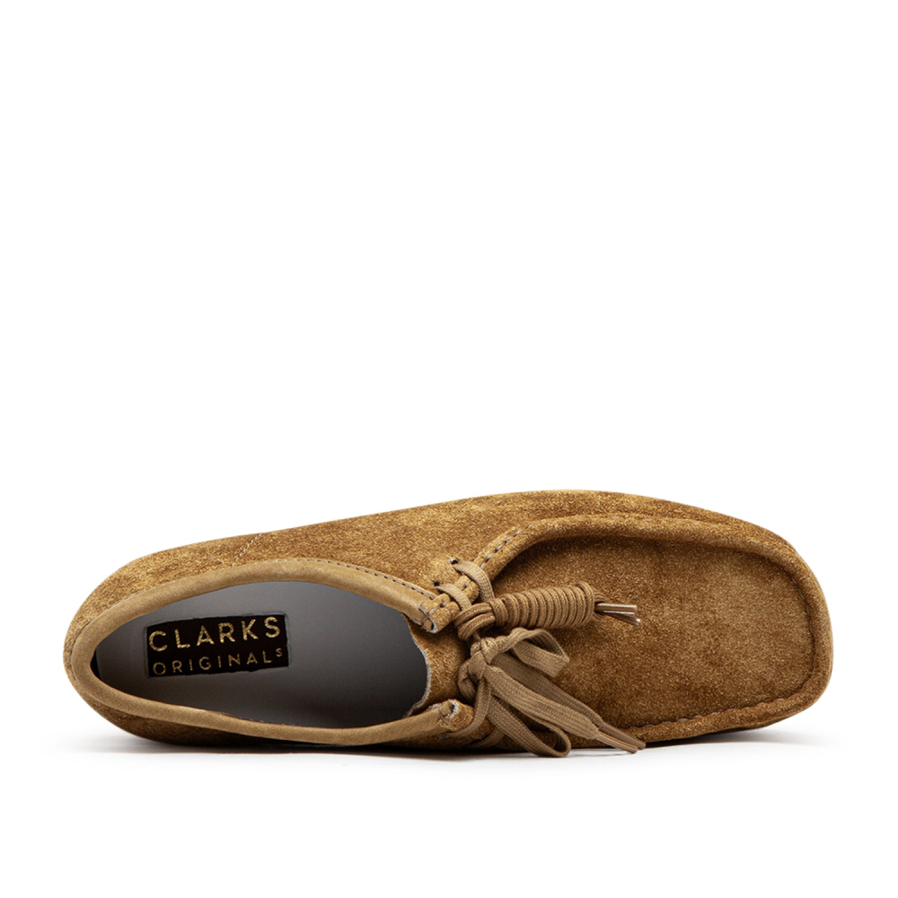 Clarks Wallabee Hairy Suede 261688527 / braun