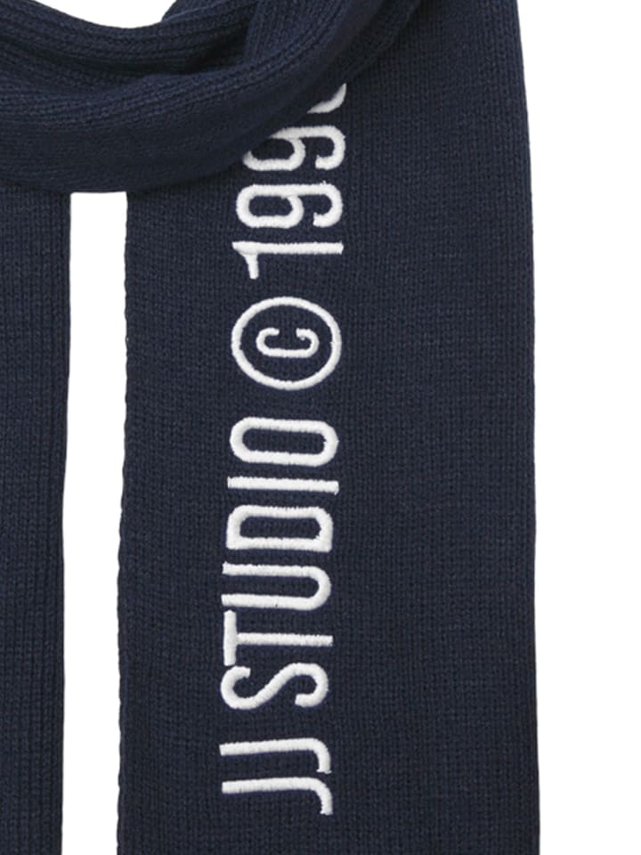 Jack & Jones Schal Modisch Weich Logoschriftzug in Navy günstig kaufen onesize