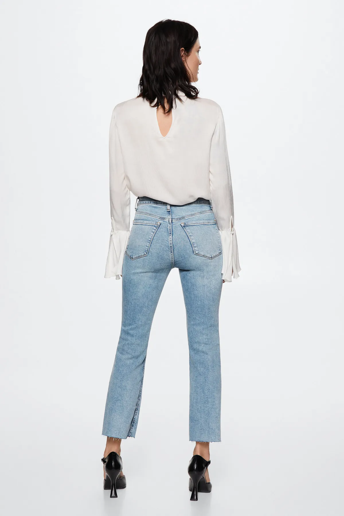 MANGO  Jeans - Blau - Wide Leg