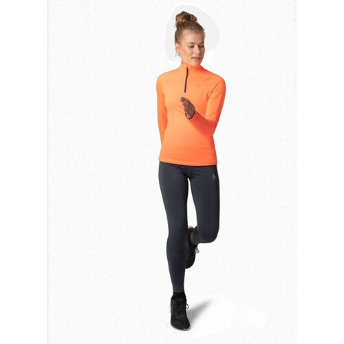 DAMEN MIDLAYER 1/2 ZIP AXALP CERAMIW