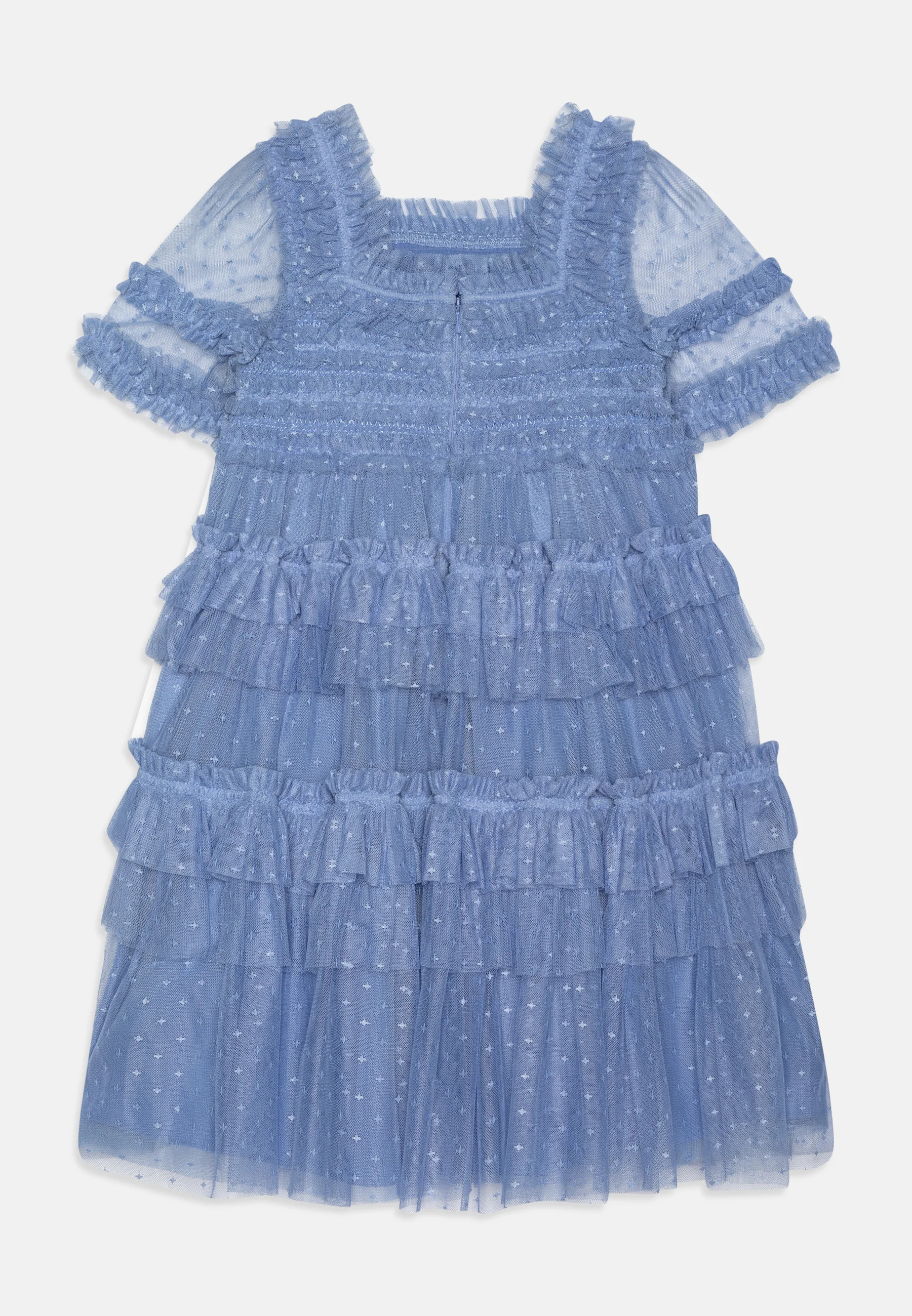 VESTIDO INFANTIL CON FRANJA Y ESTILO MELOCOTÓN DE Needle & Thread - Vestido elegante