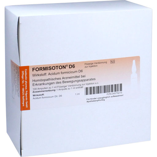 FORMISOTON D 6 Ampullen  100X1 ml  Ampullen