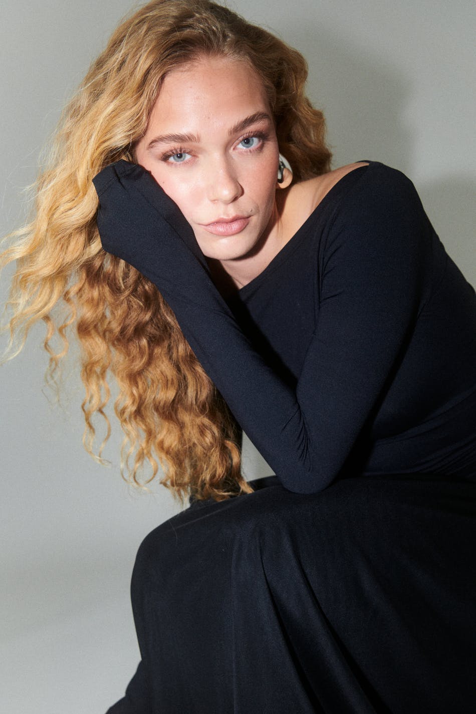 Micro boatneck top