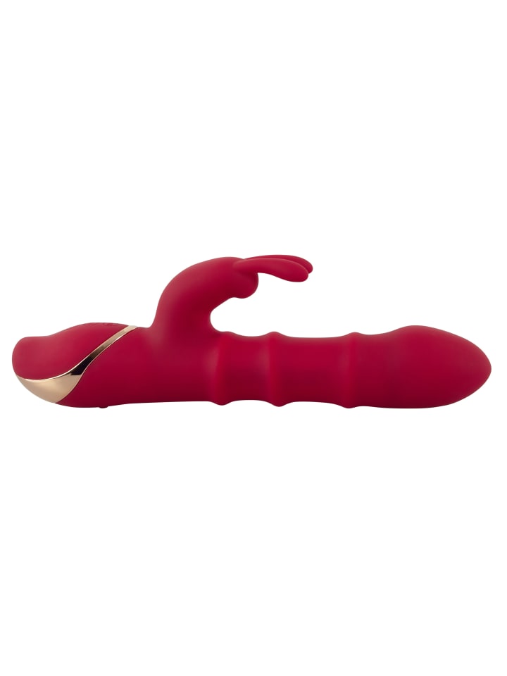 You2Toys Rabbitvibrator Rabbit Vibrator with 3 Moving Rings in rot günstig kaufen 23,5