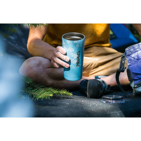 VACUUM TUMBLER 0.6L BLUE - Thermobecher