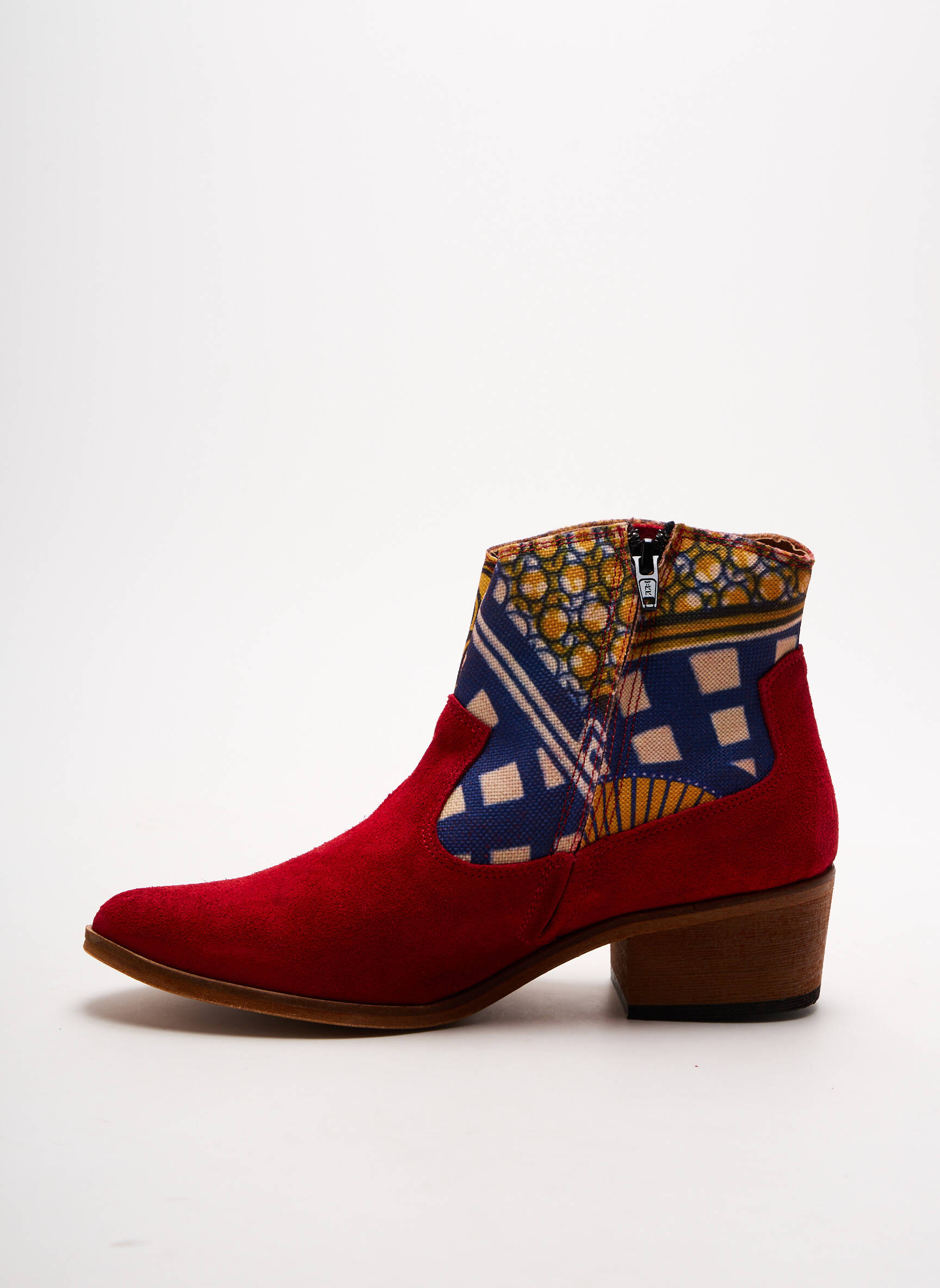 Santafe Bottines Femme couleur rouge