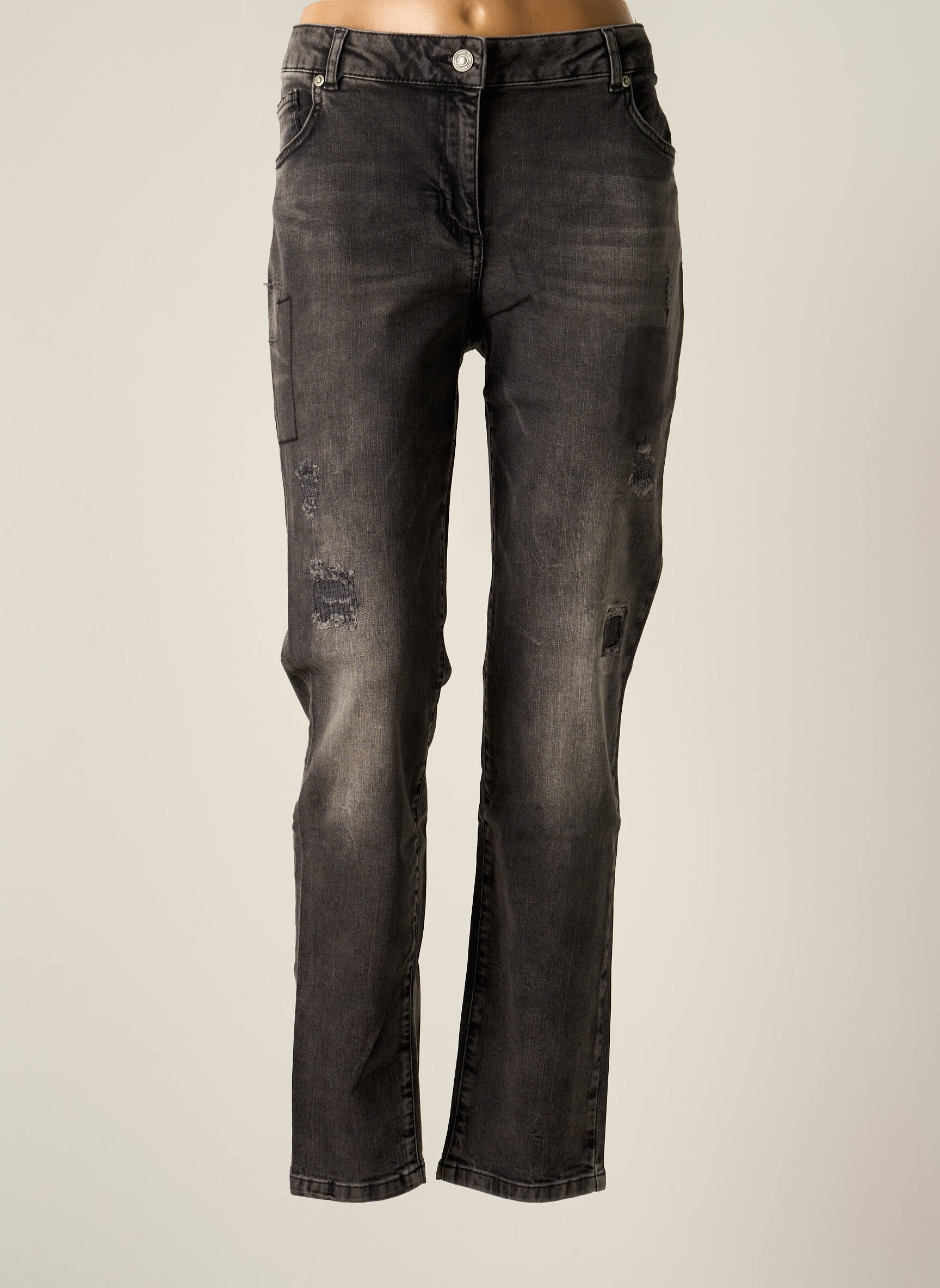 Betty Barclay Jeans Coupe Droite Femme couleur gris